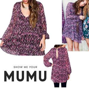 Show Me Your‎ Mumu, Donna Michelle, Snakeskin Dress, Tunic